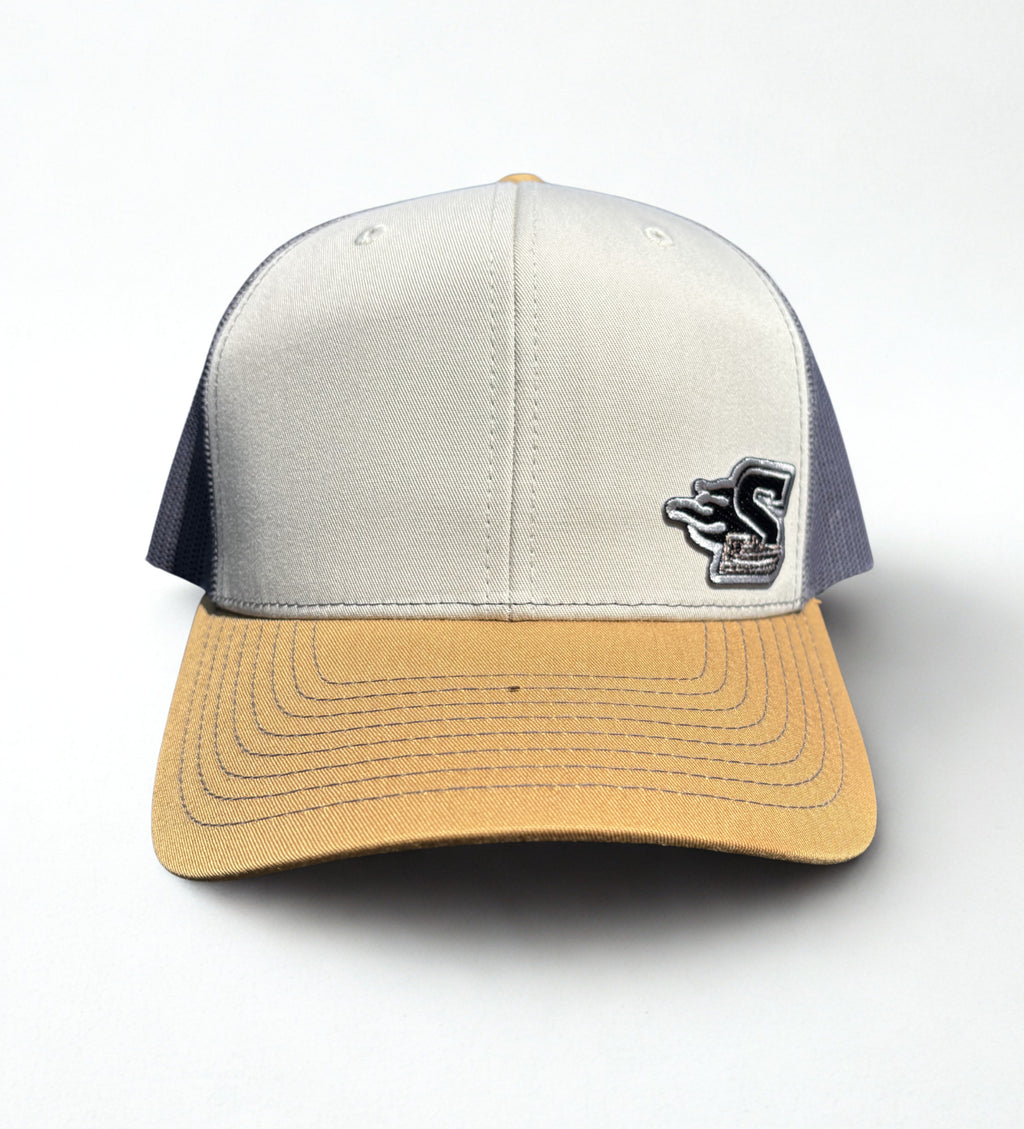 Stacey Steele Richardson 112 Hat (Mink Beige-Charcoal-Amber Gold)