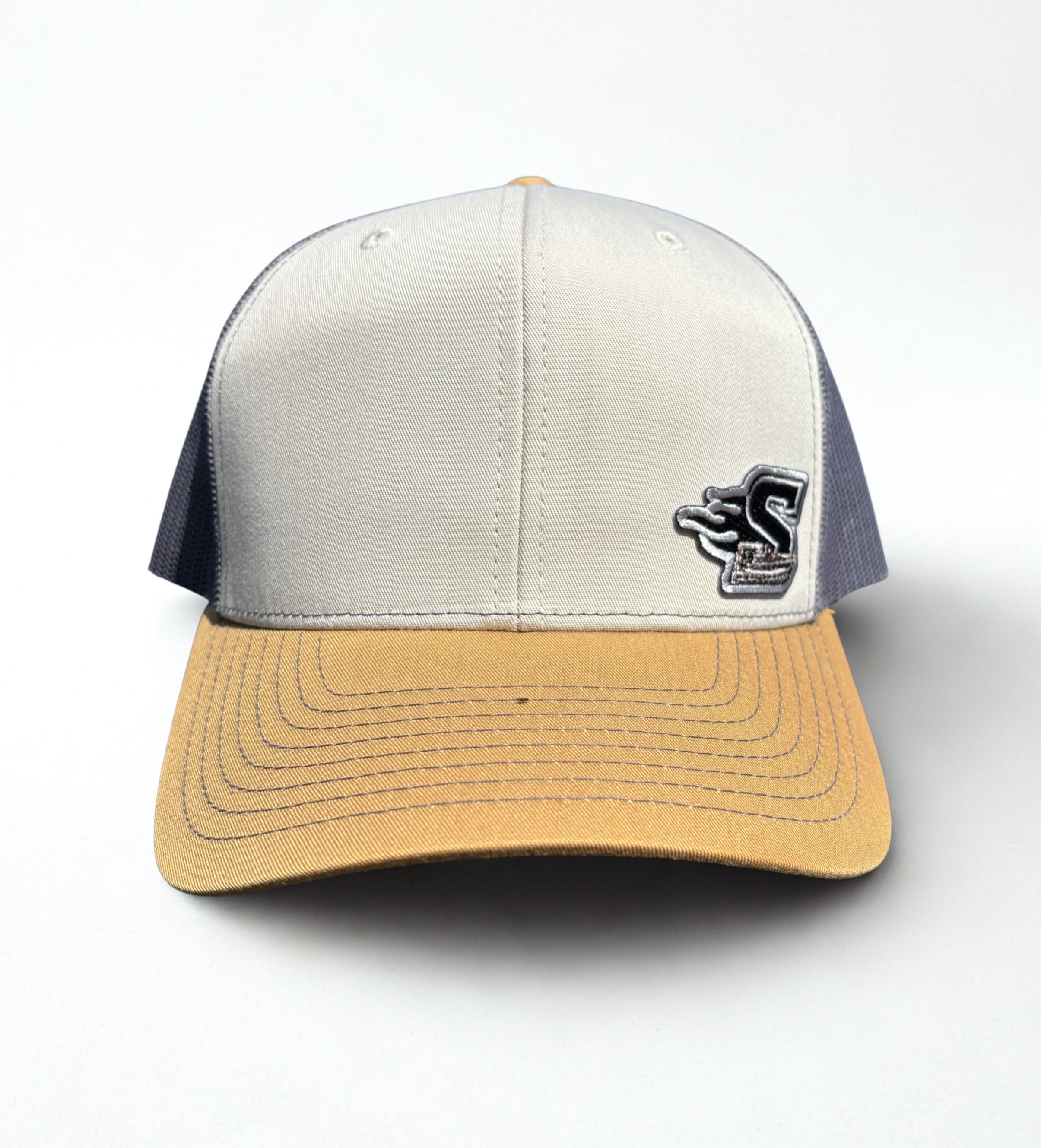 Stacey Steele Richardson 112 Hat (Mink Beige-Charcoal-Amber Gold)