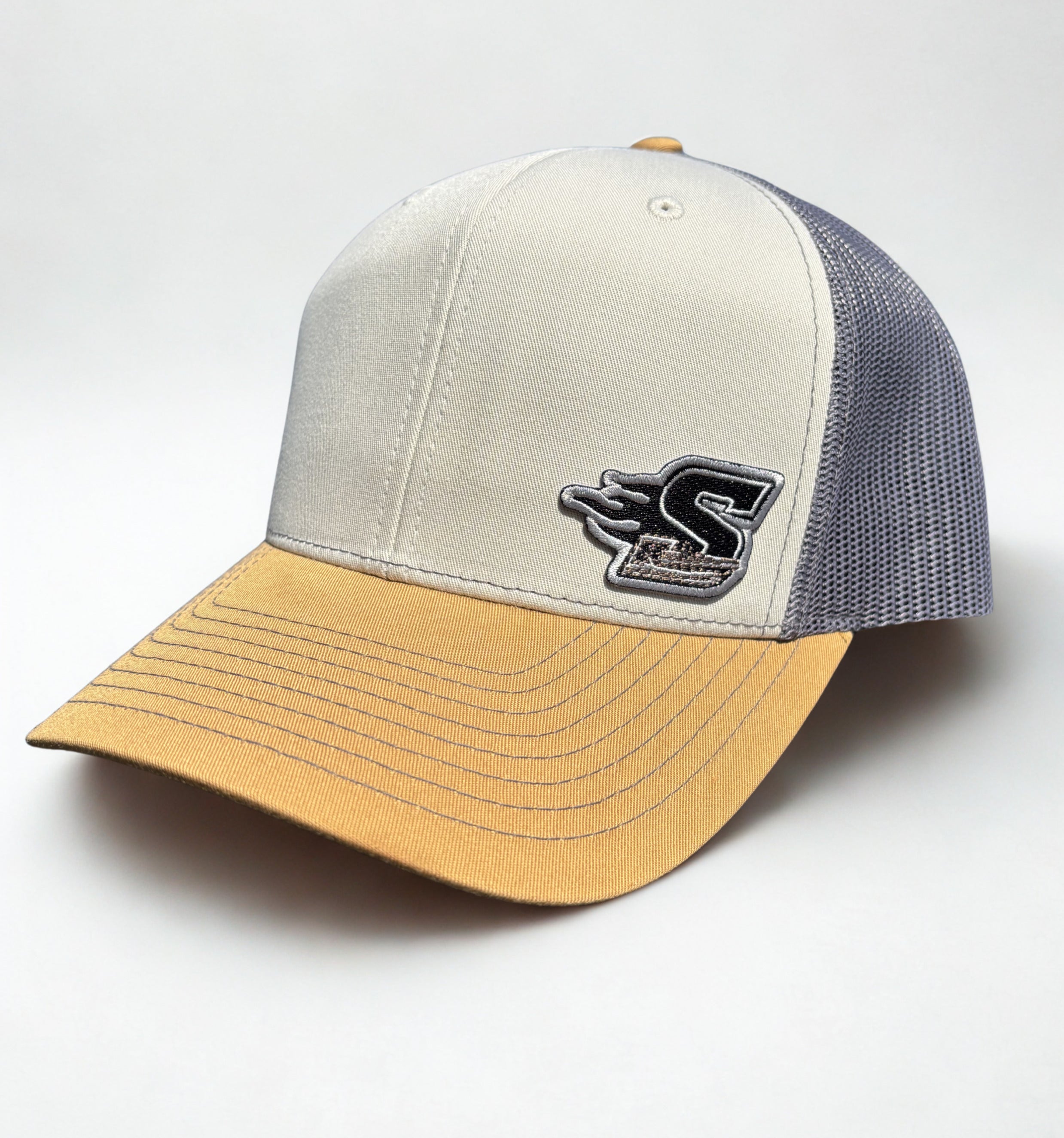 Stacey Steele Richardson 112 Hat (Mink Beige-Charcoal-Amber Gold)